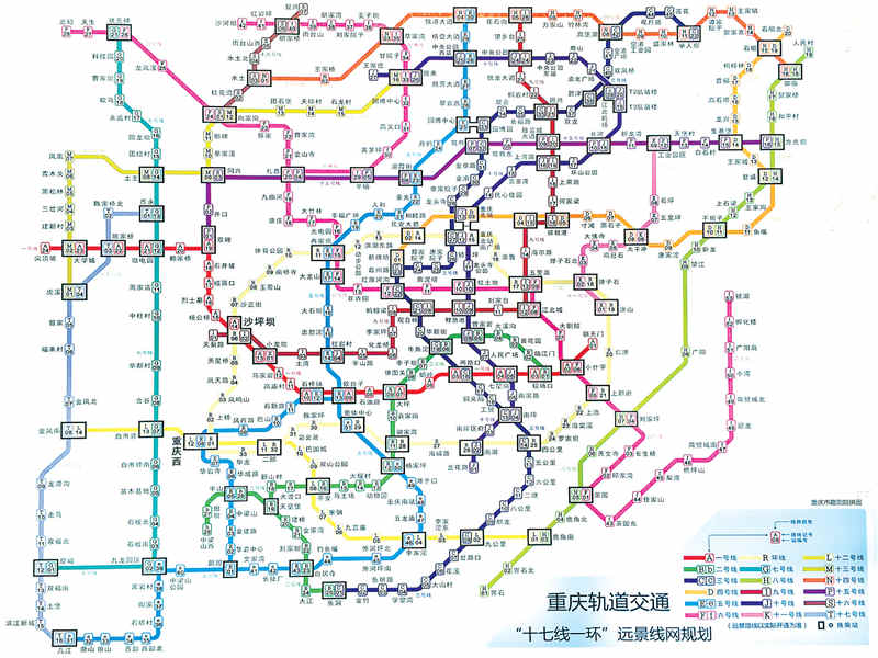全国33个一二线城市的轨道交通规划汇总